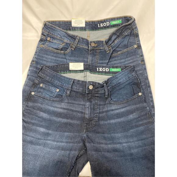 Izod Other - 2 Pairs Izod Comfort Fit Straight Fit Jeans 32x29